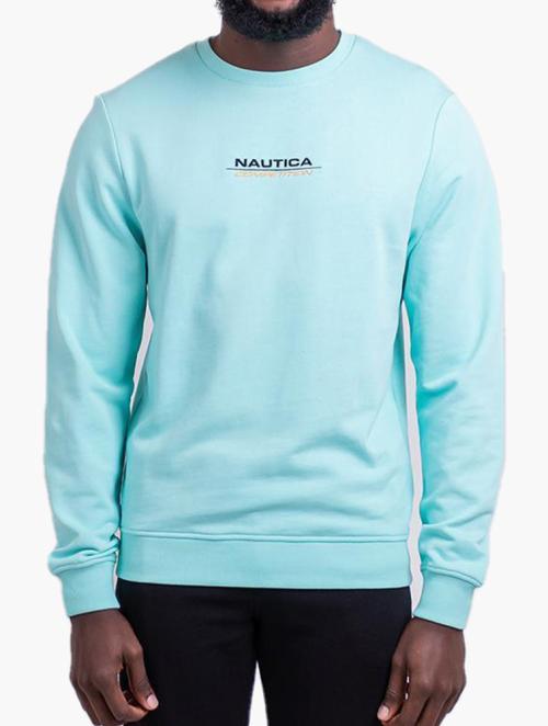 Nautica Blue Classic Crew Neck