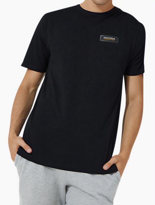 Nautica Black Basic Ss Tee