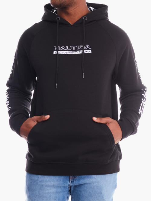 Nautica Black Nautica Drawstring Hoodie