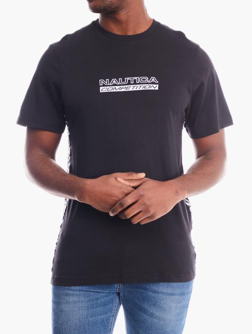 Nautica Black Sweeper T-Shirt