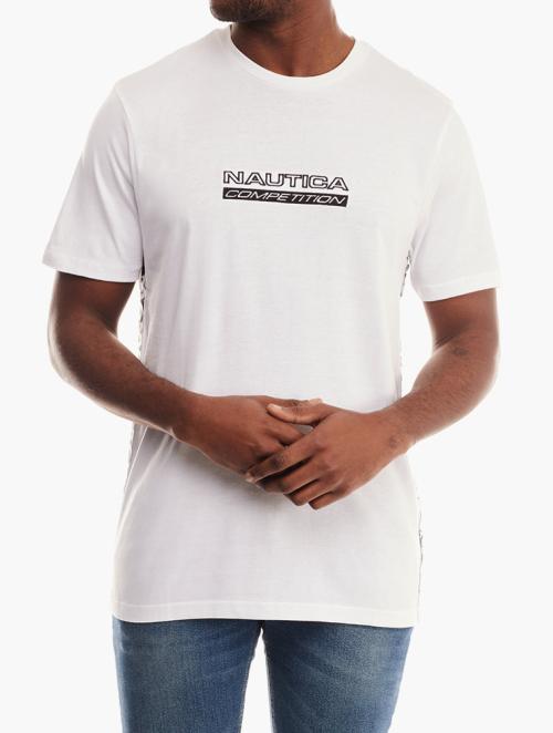 Nautica White Sweeper T-Shirt