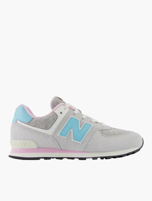 New Balance Kids Grey 574 Sneakers