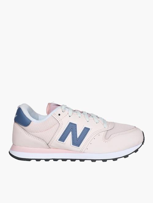 New Balance Pink & Blue 500 Sneakers