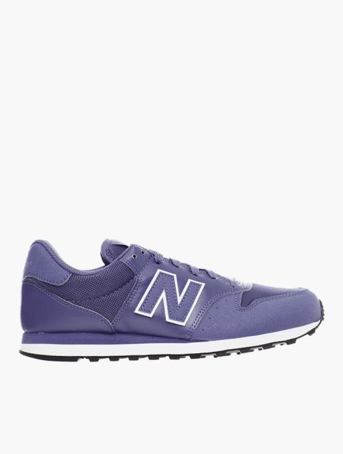 New Balance Blue & White 500 Sneakers