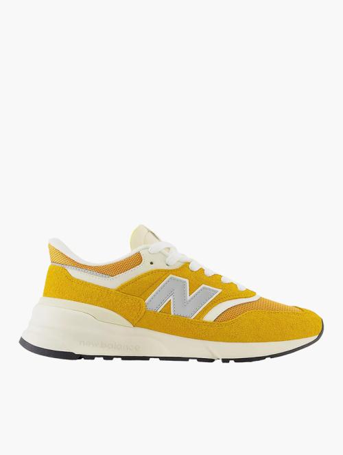 New Balance Varisty Gold With Sea Salt White 997R Sneakers 