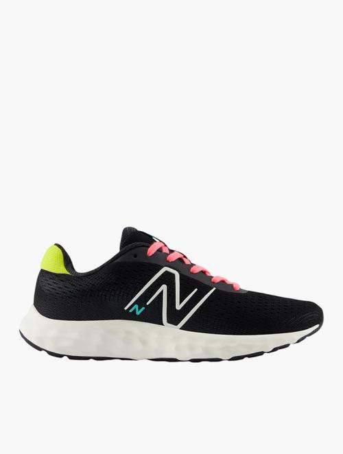 New Balance Black & Pink 520 V8 Trainers