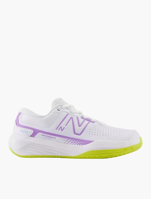 New Balance White 696 V5 Sneakers