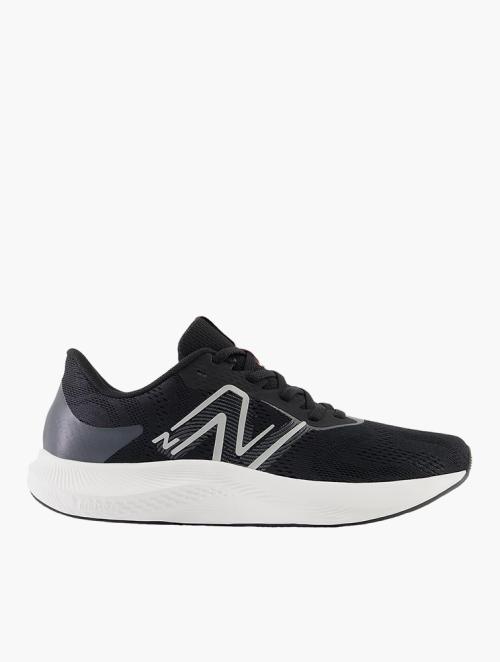 New Balance Black & White Lace Up Sneakers