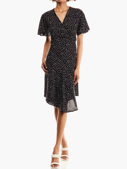 Nomad Black Polka Dot Dress