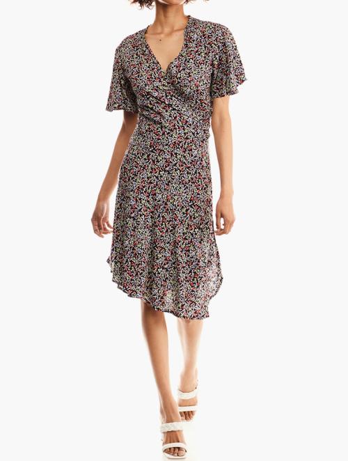 Nomad Multi Ditsy Print Dress