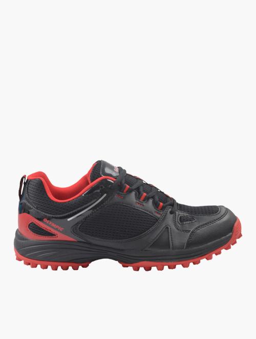 Olympic Black & Red Flick Hockey Shoes