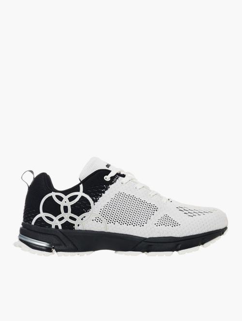 Olympic Black & White Champ Trail Trainers
