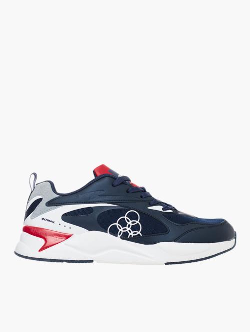 Olympic Navy & White Warrior Trainers