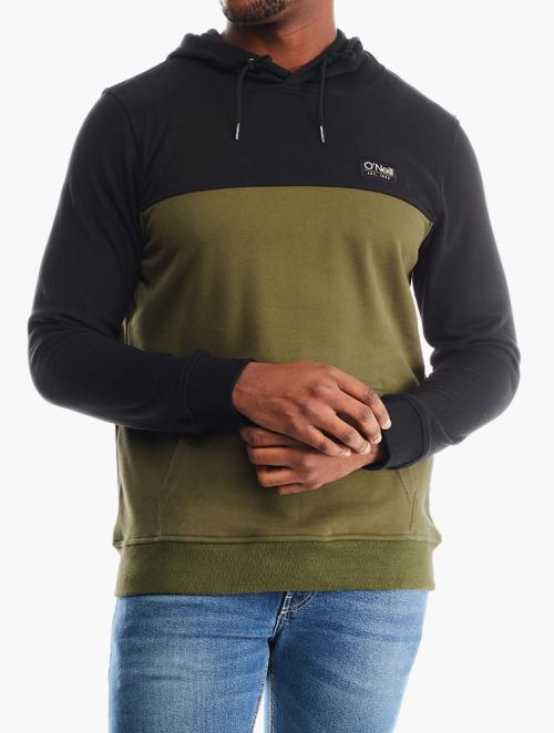 O'Neill Olive Contrast Hooded Sweatshirt