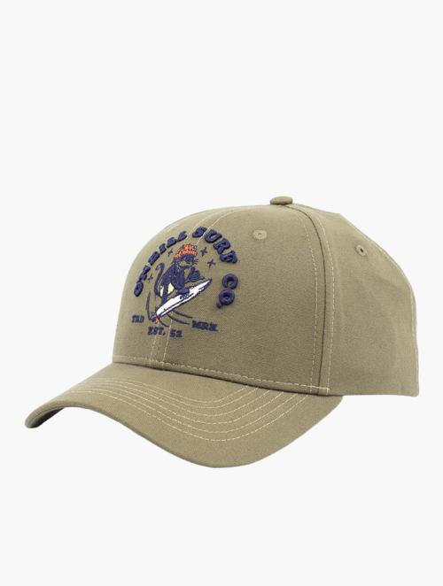 O'Neill Military Green Sup Bro Embroidered Cap
