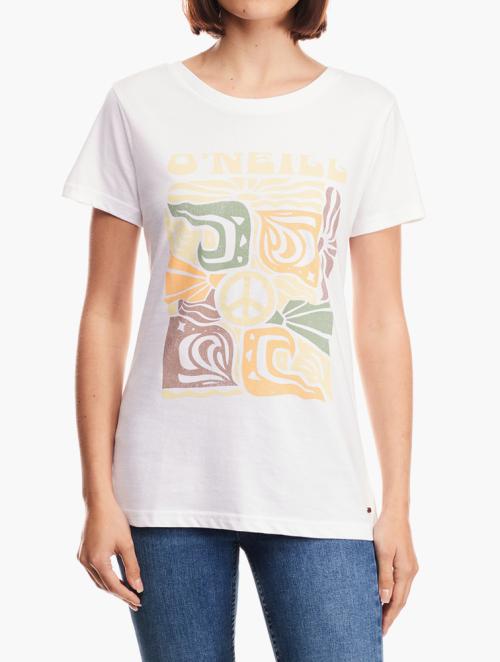 O'Neill White Grapgic Print Tee