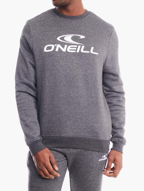 O'Neill HEATHER BLACK branded crew sweat