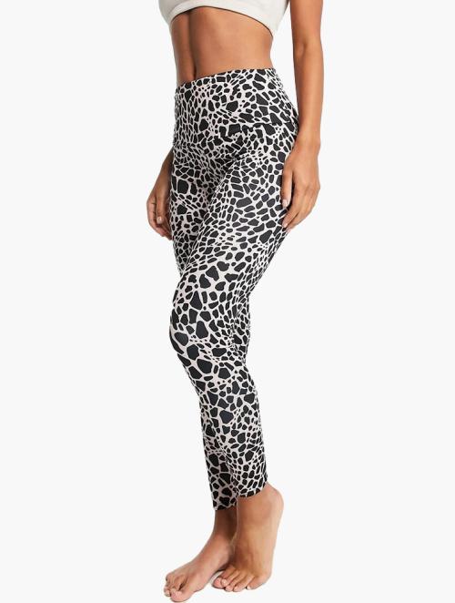 ONZIE Pink Giraffe Print High Waisted Leggings