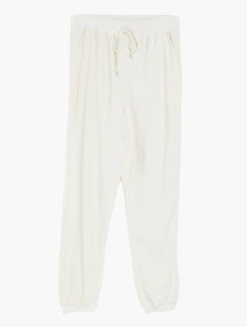 & Other Stories Cream Elasticated Waist Joggers