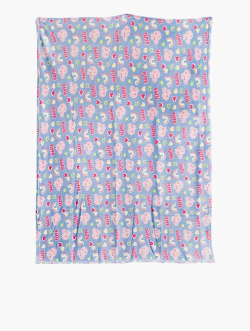 Peppa Pig Multi Coral Peppa Pig Flannel Fleece Blanket