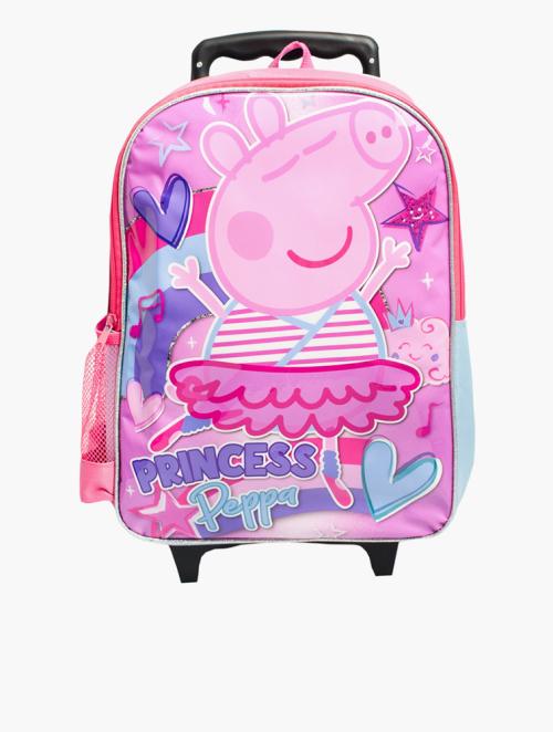 Peppa Pig Girls Pink Peppa Pig Trolley Bag