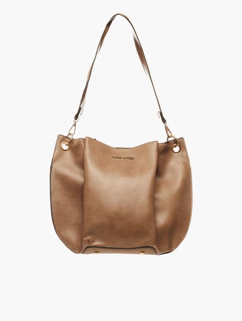 Pierre Cardin Taupe Alex Hobo Bag