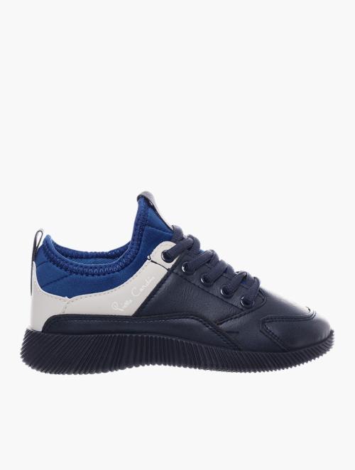 Pierre Cardin Kids Black & Blue Two Tone Sneakers