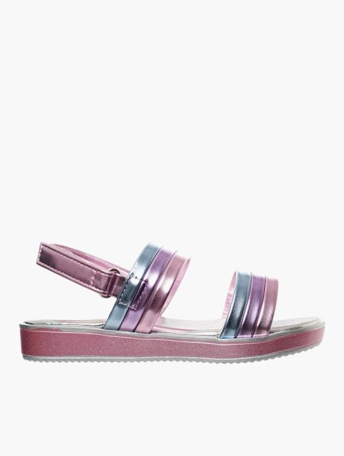 Pierre Cardin Pink & Purple Slingback Sandals