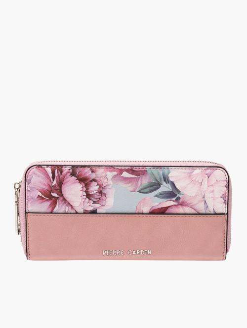 Pierre Cardin Pink Floral Pierre Cardin Ziparound