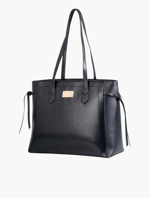 Pierre Cardin Black Charlie Colourblock Tote