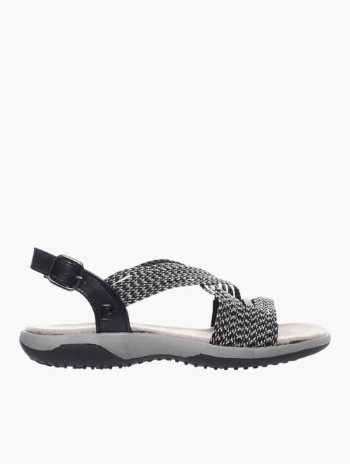 Pierre Cardin Black & White Violette 2 Sandals