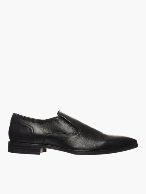 Pierre Cardin Black Leather Dress Casual Shoes