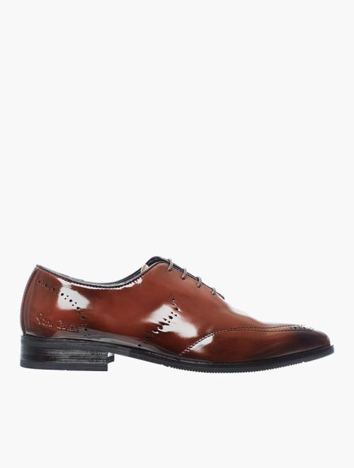 Pierre Cardin Brown Lace Up Formal Shoes