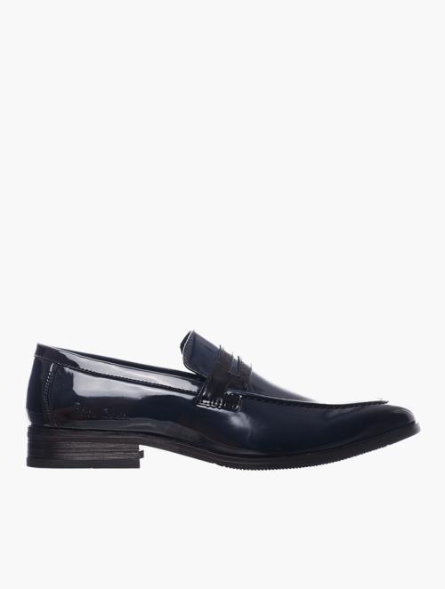 Pierre Cardin Navy Slip On Formal Shoes