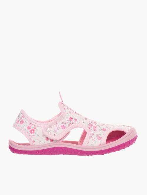 Pierre Cardin Pink Floral Brooklyn Aqua Sandals