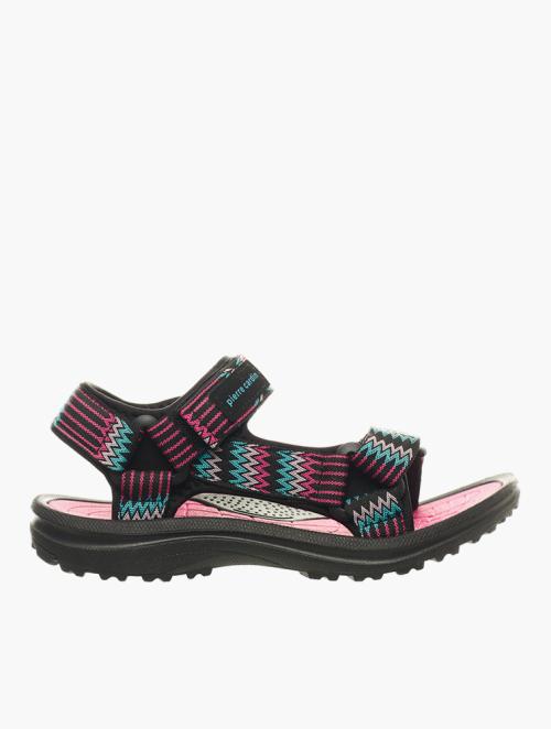 Pierre Cardin Kids Pink Velcro Strap Sandals