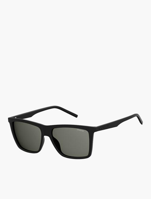 Polaroid Black Rectangle Eye Sunglasses