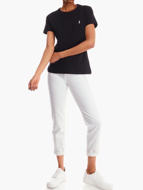 Polo Black Allie Short Sleeve Stretch T-Shirt