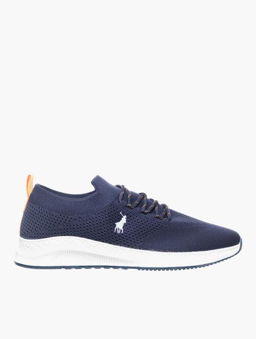 Polo Navy Classic Knit Sneakers