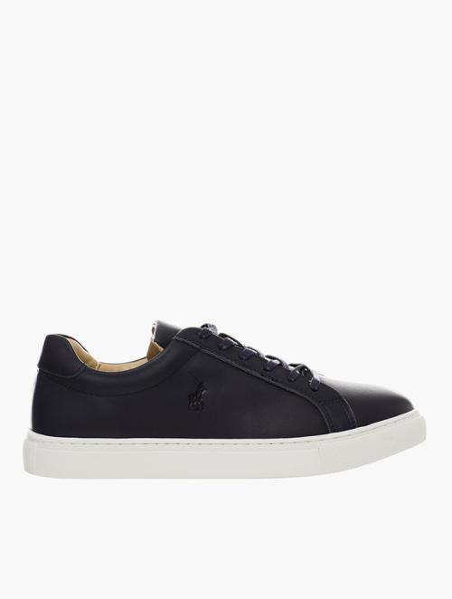Polo Navy Classic Leather Sneakers