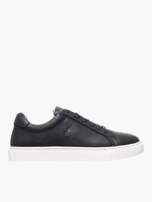 Polo Black Classic Leather Sneakers