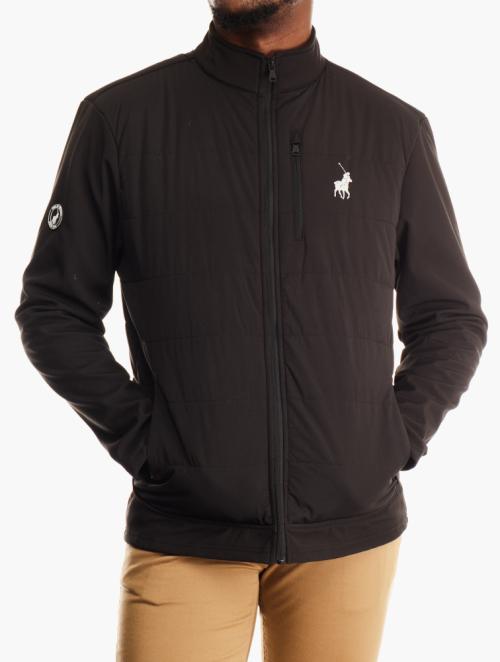 Polo Black Sport Long Sleeve Quilted Jacket