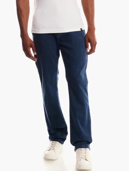 Polo Medium Wash Quarter Slant StraightLeg Denim Jeans