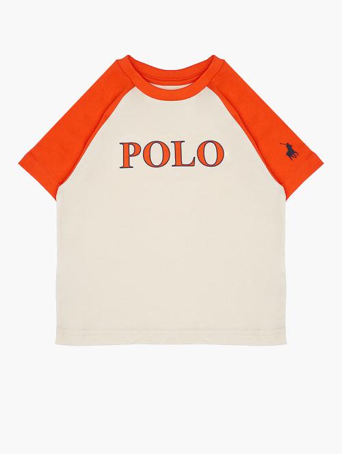 Polo Sunset & White Logo Short Sleeve Tee