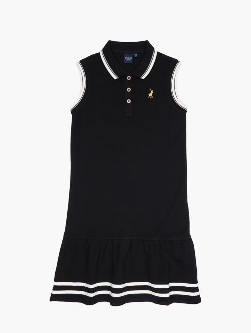 Polo Black Girls Kourtney Sleeveless Golfer Dress
