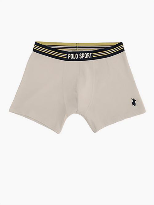 Polo White Sport Knit Boxer Briefs