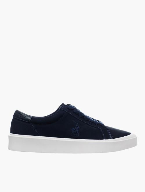 Polo Navy Cemented Lace Up Sneakers