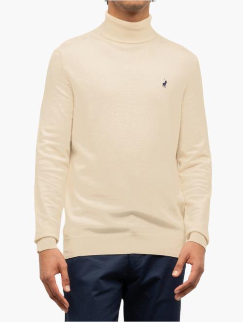 Polo Off White Long Sleeve Roll Neck Knitwear