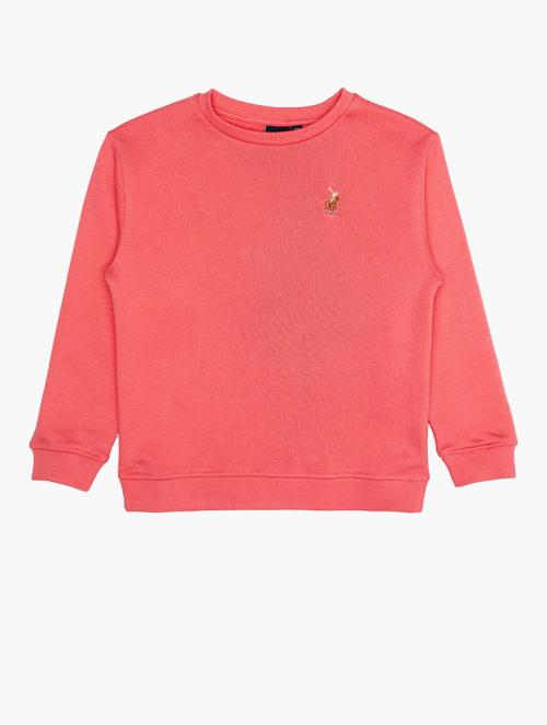 Polo Rose Girls Chelsea Crew Neck Sweater