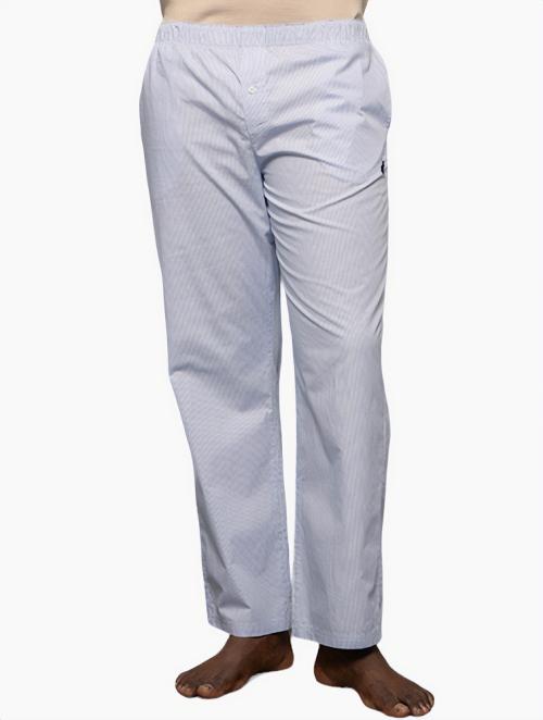 Polo Blue Stripe Woven Pyjama Pants